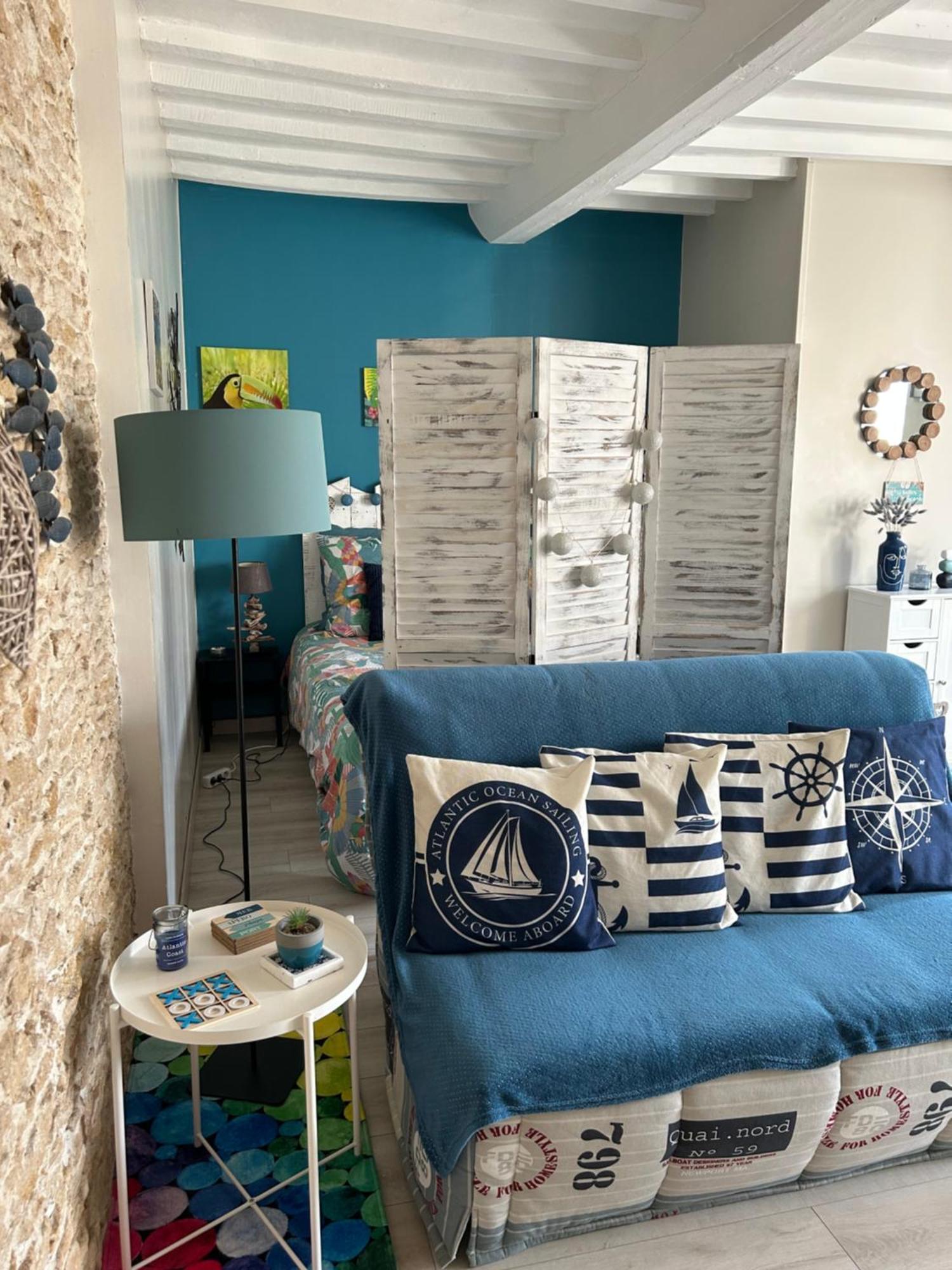 Studio Cosy De Luc Luc-sur-Mer Luaran gambar